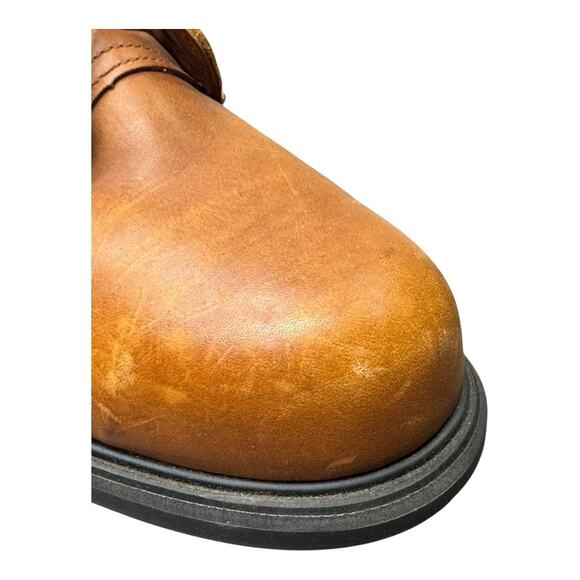 NWOT Red Wing 2242 Vintage Brown Boots Steel Toe 14 D Union Made USA - Picture 9 of 13